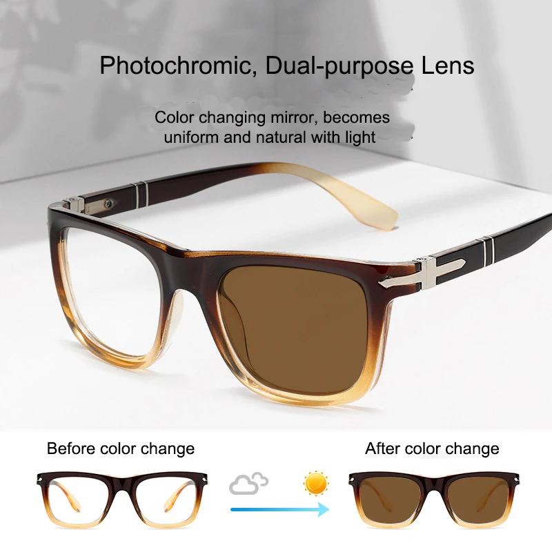Nouvelles lunettes de soleil polarisées à couleurs variables pour hommes et femmes 2025, pour la con