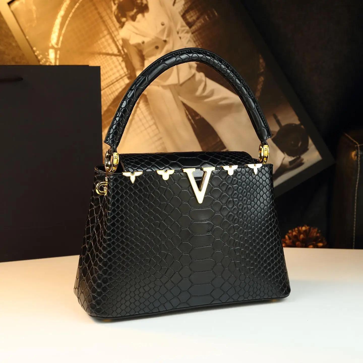 Sac à langer vintage chic pour femme, sac bandoulière élégant, sac fourre-tout de luxe de créateur, 