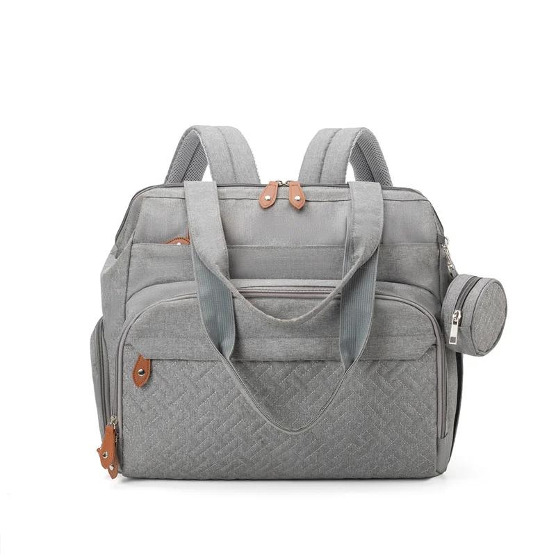 Sac à langer grande capacité multifonctionnel pour bébé, sac à dos de voyage pour couches, sacs de m