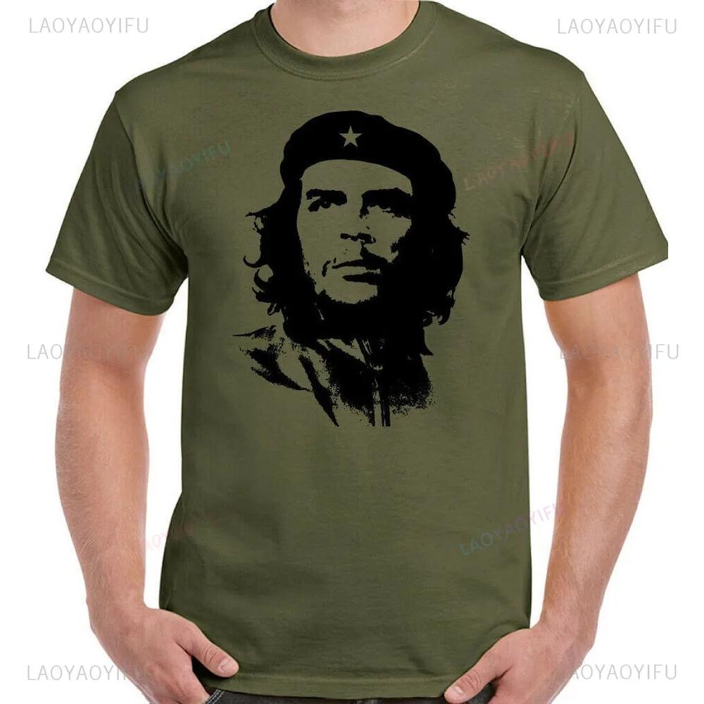 Che Guevara chemise rebelle chemise cubaine Guerrilla révolution t-shirt décontracté à manches court