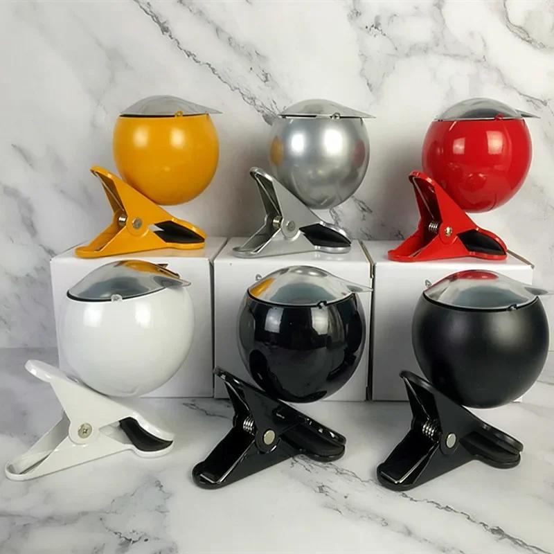 Cendrier en métal créatif avec clip, anti-chute, cendriers multifonctions pour salon, décorations an