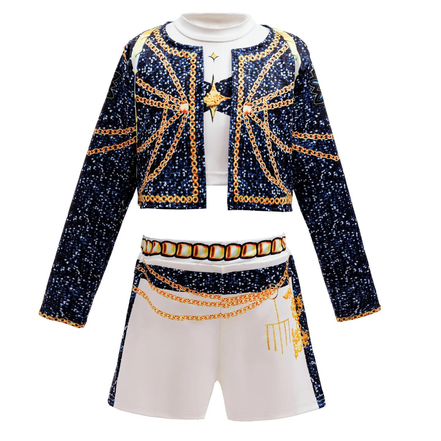 Ensemble de vêtements Cosplay Rumi pour filles de 2 à 12 ans, costumes de mode coréenne pour filles,