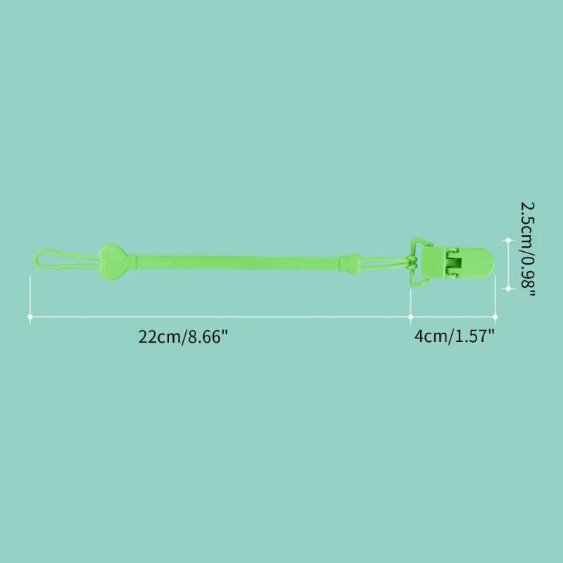 Attache-tétine en silicone JOFastened pour bébé, clip de dentition, nouveau-né TeWindsor, support de