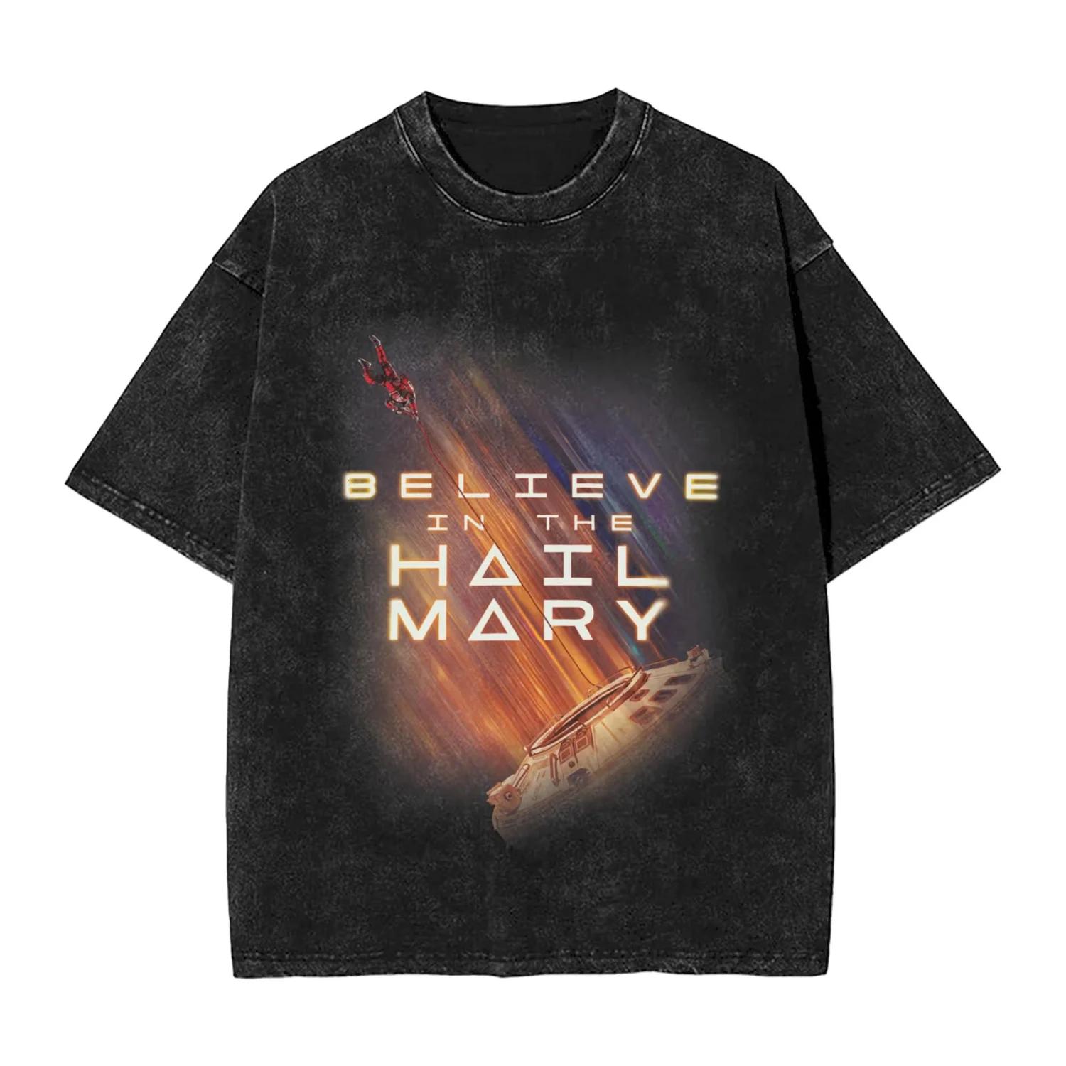 Men Project Hail Mary Rocky The Alien Distressed Portrait    T-shirts, vêtements de plage, Y2K, t-s