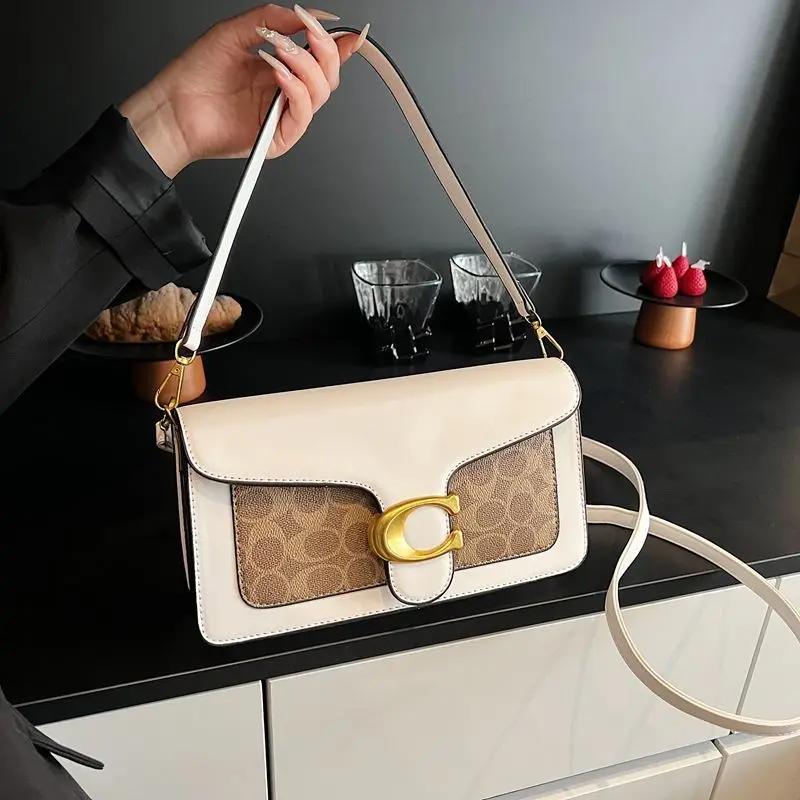 Sac à bandoulière rétro luxe femme 2026 - Élégant polyvalent soirée style Y2K exquis