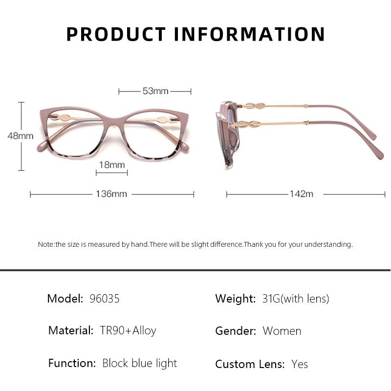 CLLOIO pince magnétique sur lunettes de myopie optique femmes conduite lunettes de soleil polarisées