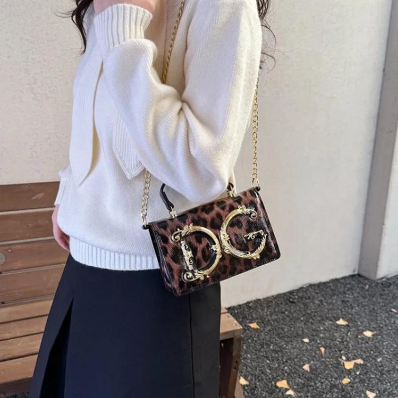 Sac bandoulière élégant en cuir pour femme, sac à langer de luxe de créateur, grande capacité, style