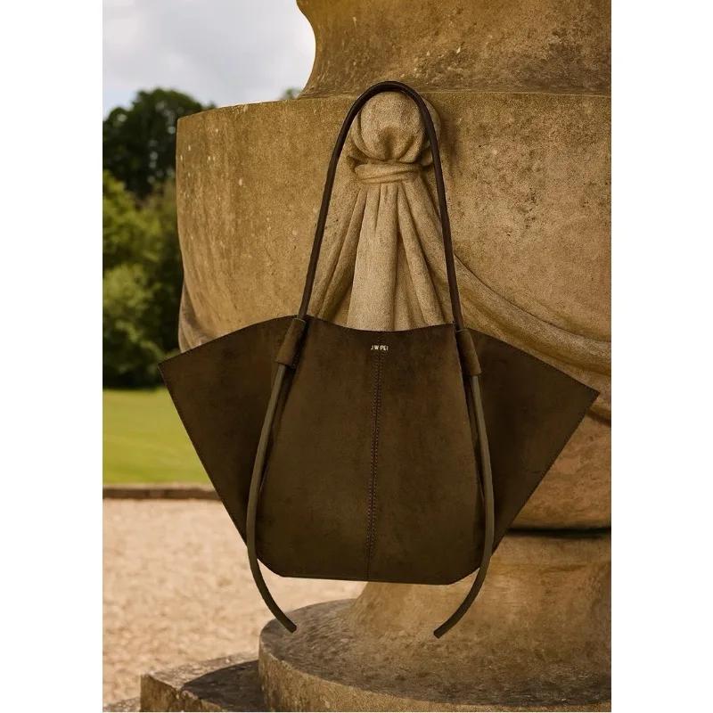 JW PEI Sac fourre-tout de luxe texturé pour femme Nala, sac à bandoulière multifonctionnel grande ca