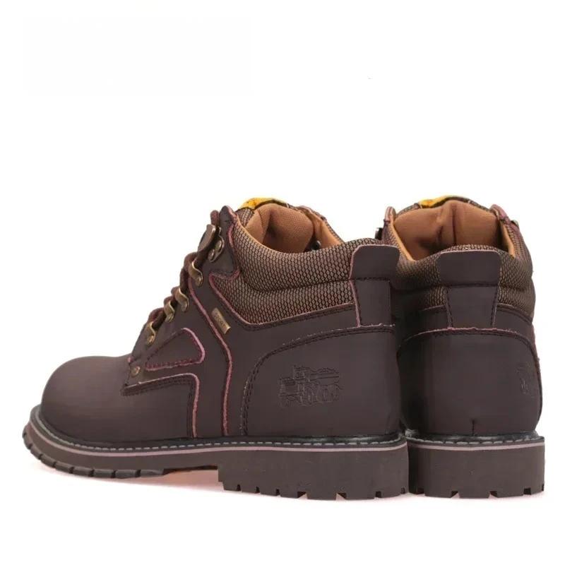 Chaussures de randonnée imperméables pour hommes et femmes, bottes de chasse tactiques de Combat dan