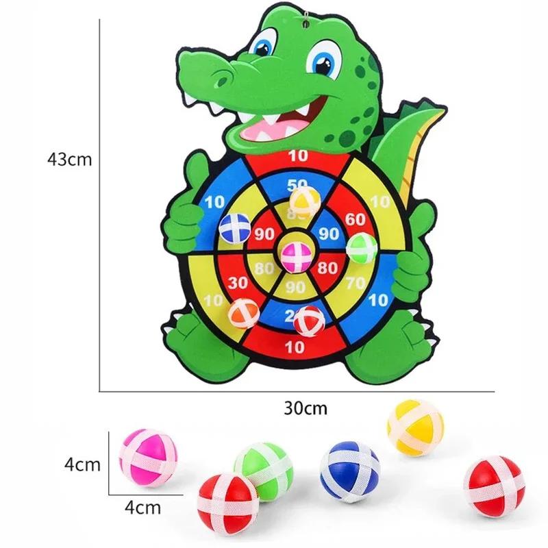 Jeux éducatifs jeu de fléchettes bébé jouet Stickey balle fléchette Sports d'intérieur enfant jeux M