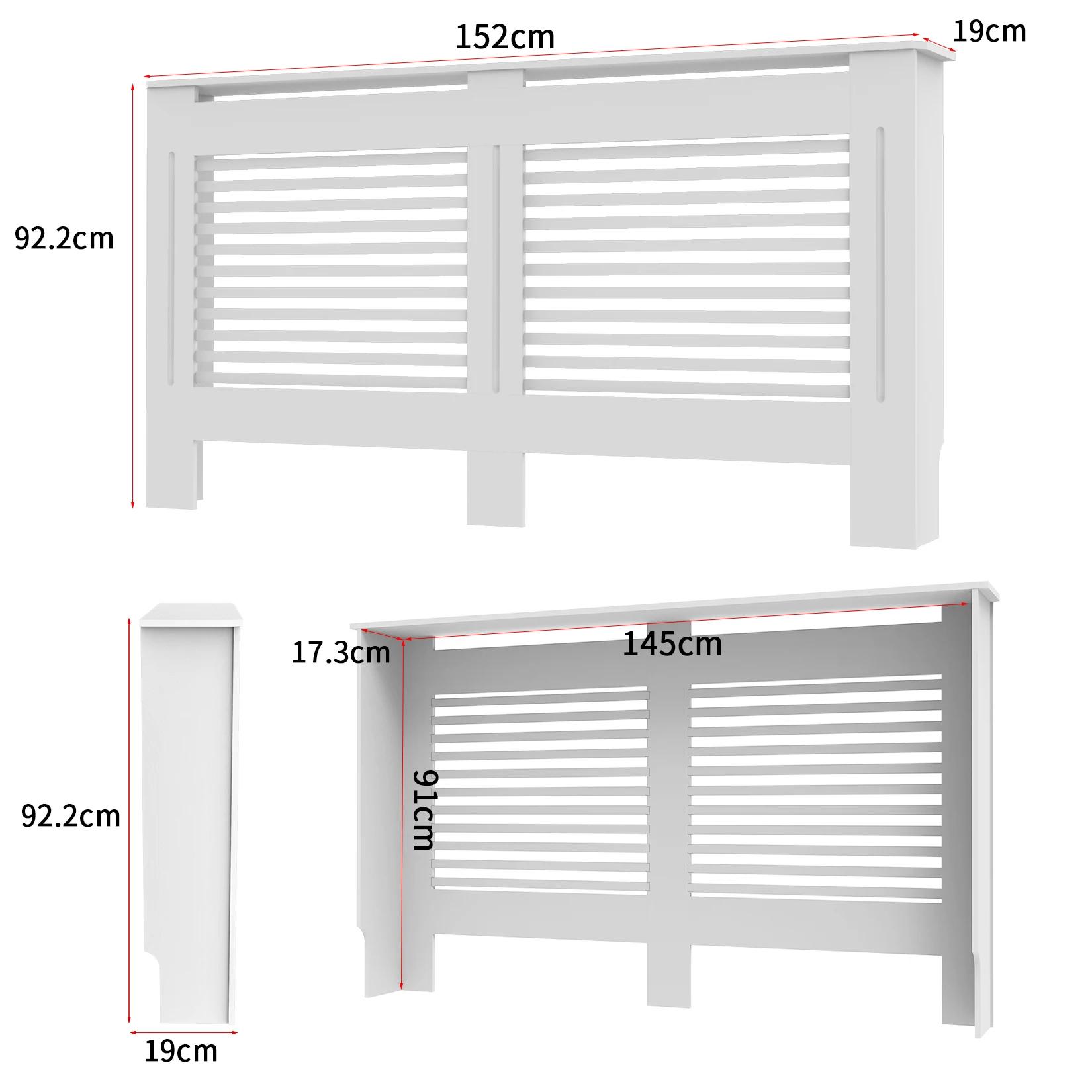 Grande couverture horizontale verticale pour grandes religions, armoire Mdf, étagère à gril, 36.2 po