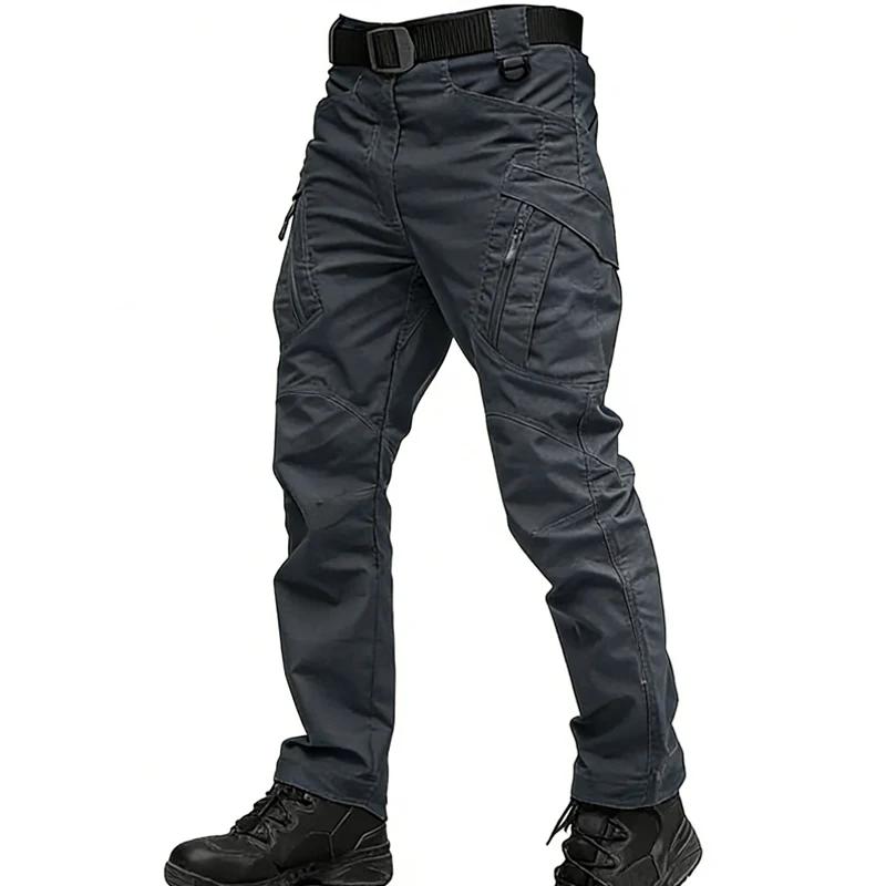 Pantalon Softshell Élastique pour Hommes – Idéal Randonnée, Camping, Escalade, Combat Militaire, Cou