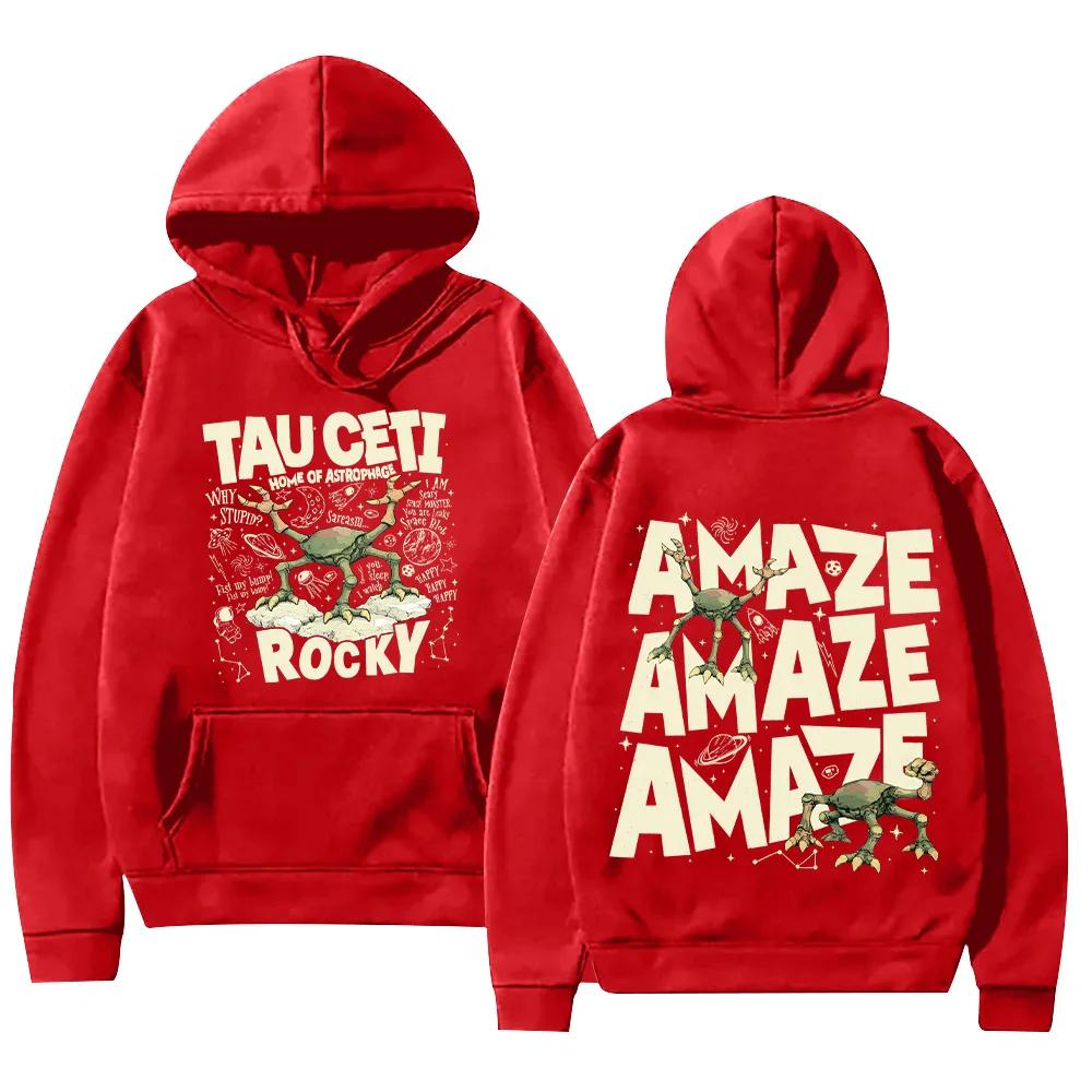 Sweat-shirts Project Hail Mary Rocky Tau Ceti Home of Astrophage avec imprimé de dessin animé, cadea