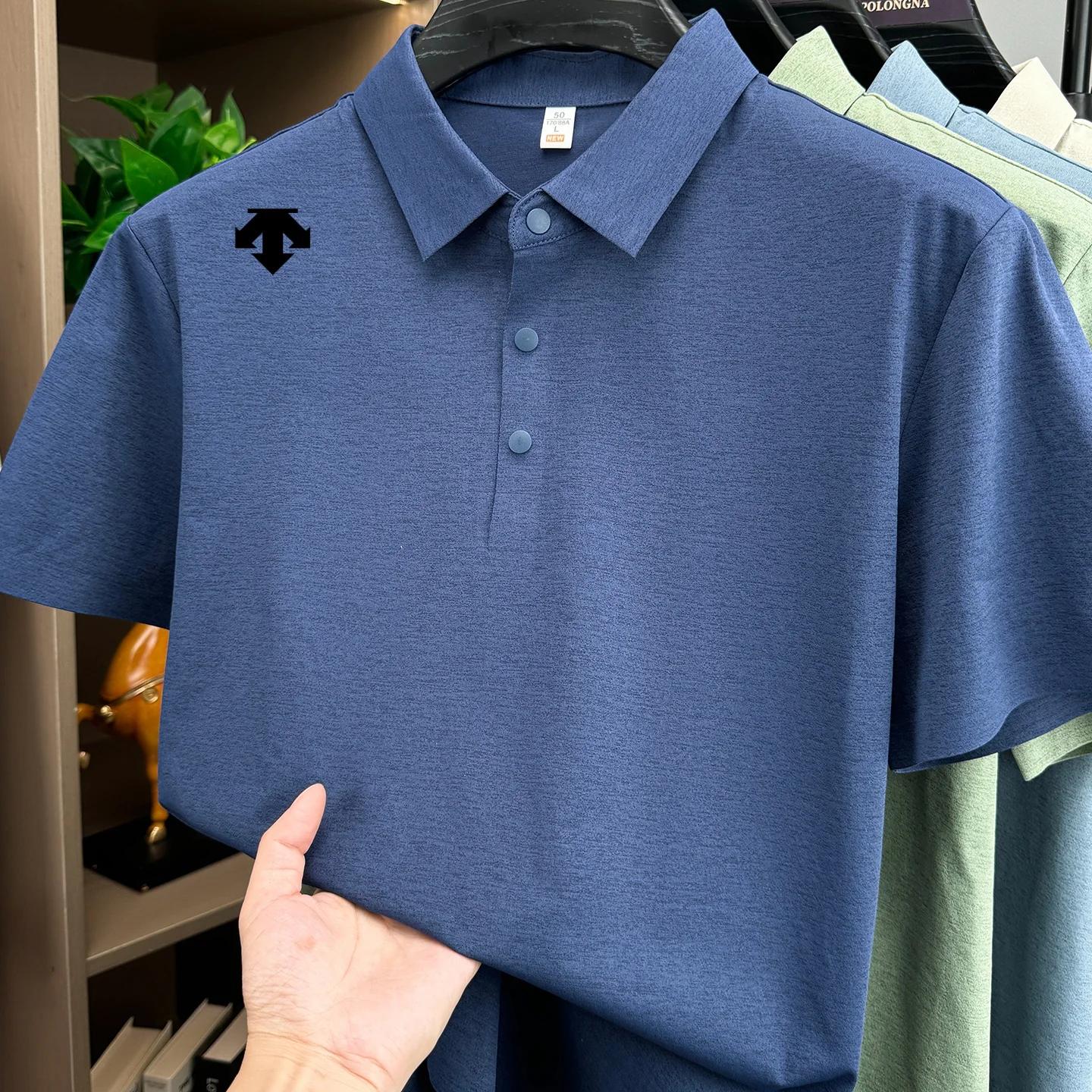 Nouveau polo d'été pour homme à manches courtes, style business décontracté, confortable et sportif,
