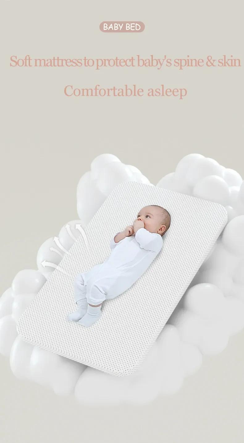 Berceaux pour bébé, berceau électrique pour nouveau-nés, couffin à bascule Portable avec balançoire 