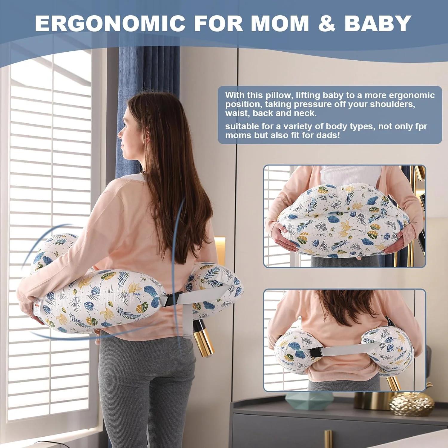 Oreiller d'allaitement pour bébé, oreiller d'allaitement en forme de U, oreiller de grossesse ergono