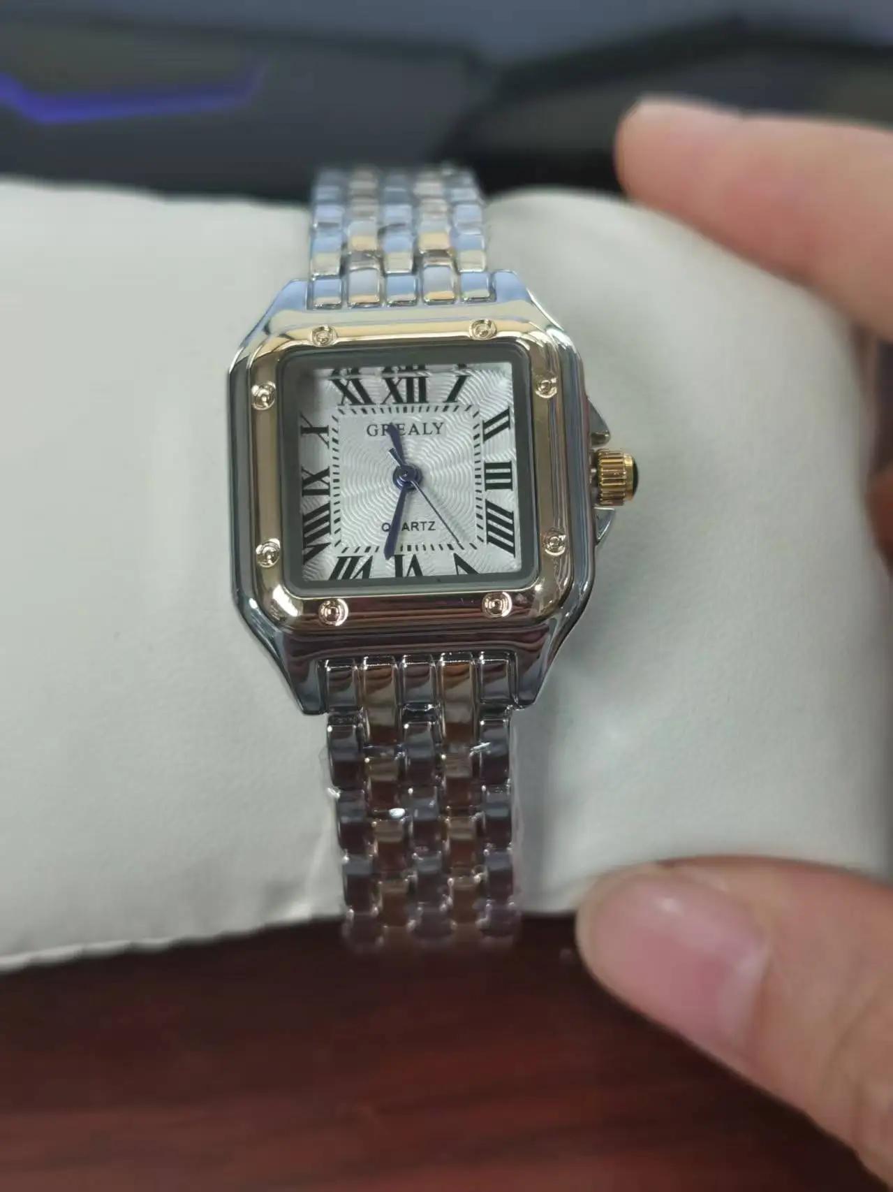 Top marque montre femmes affaires rétro classique Simple étanche bande d'acier dames mode Quartz hor