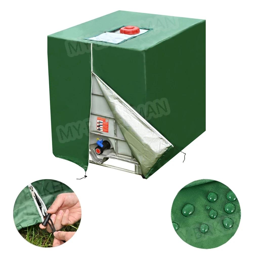 Couverture de réservoir d'eau professionnelle IBC de 1000 litres, meubles de jardin d'extérieur, imp