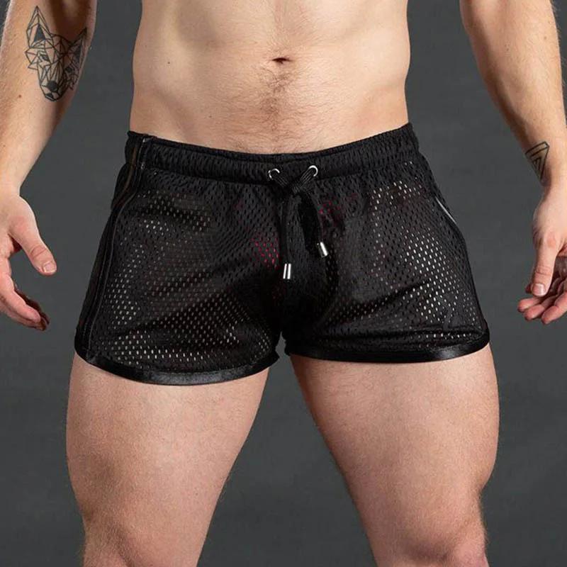 Pantalon de survêtement pour hommes, trou sec, respirant, sexy, plage, extérieur, décontracté, trois