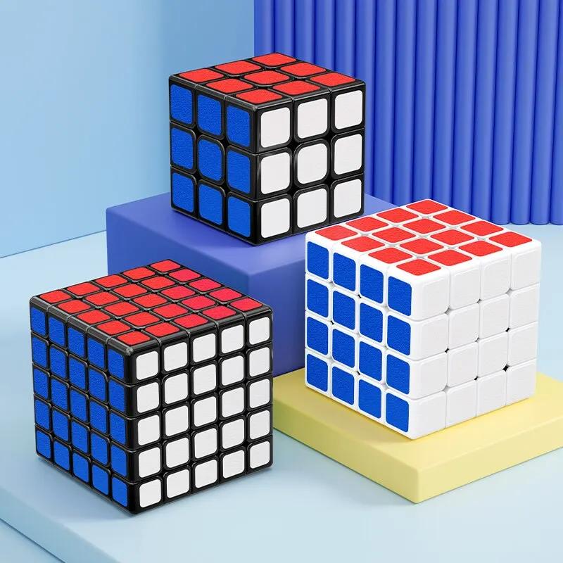 GENGSO-Cube magique conviviale ré Bergame, autocollant, jouets de puzzle pour enfants, habité pour l