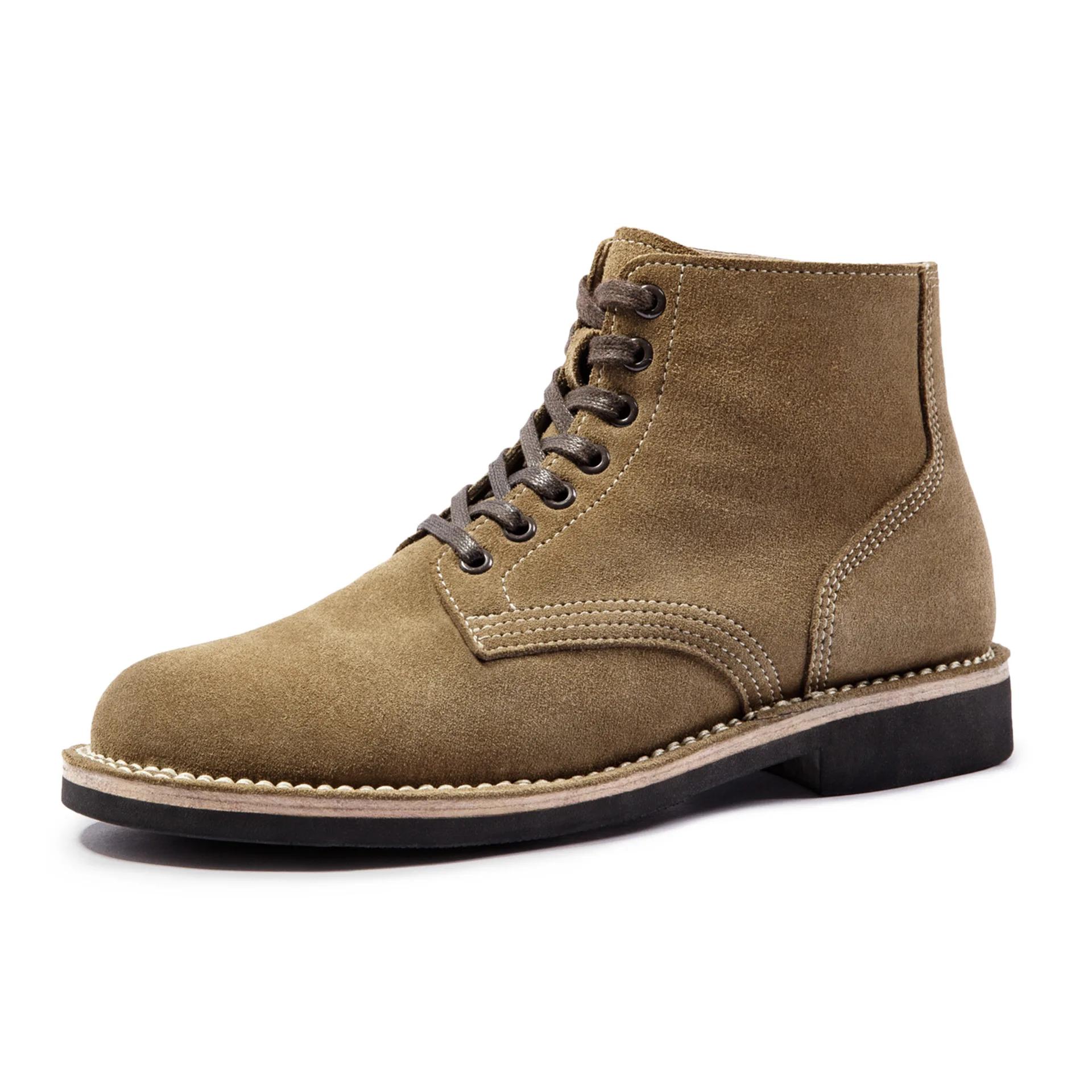 Bottes de travail pour hommes printemps Style américain bottes hautes dans le désert bottes militair