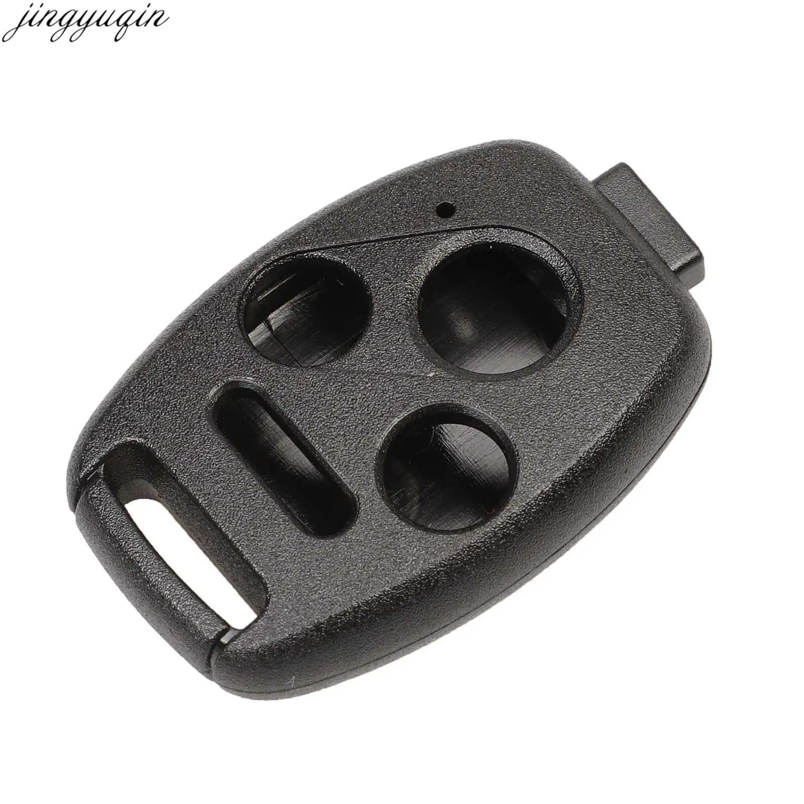 Jingyuqin coque de clé de voiture à distance pour Honda Accord Civic CRV pilote Insight 2/3/4 bouton