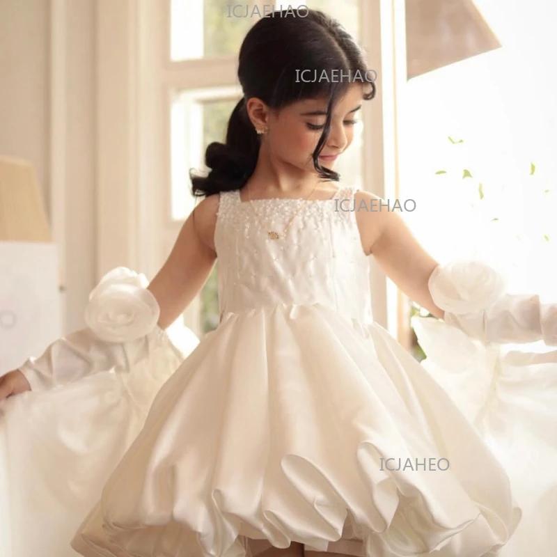 Nouvelle Robe de Princesse Élégante pour Filles, Robe de Soirée Formelle pour Anniversaire, Mariage,