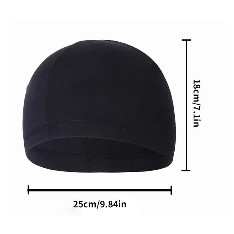 Doublure de casque de crâne de refroidissement pour hommes et femmes, casquette de cyclisme, chapeau