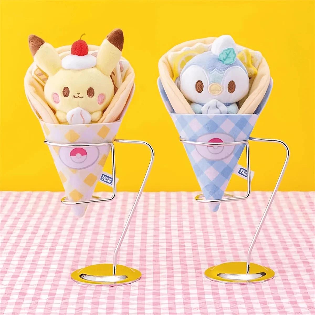 Pikachu Piplup poupées en peluche jouets mignon Anime Figure en peluche jouets décoration poupées po