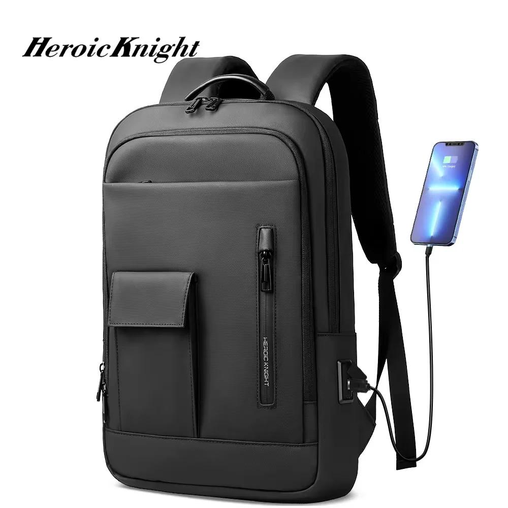 Heroic Knight-Sac à dos étanche pour homme, sac de travail multifonction, sac pour ordinateur portab
