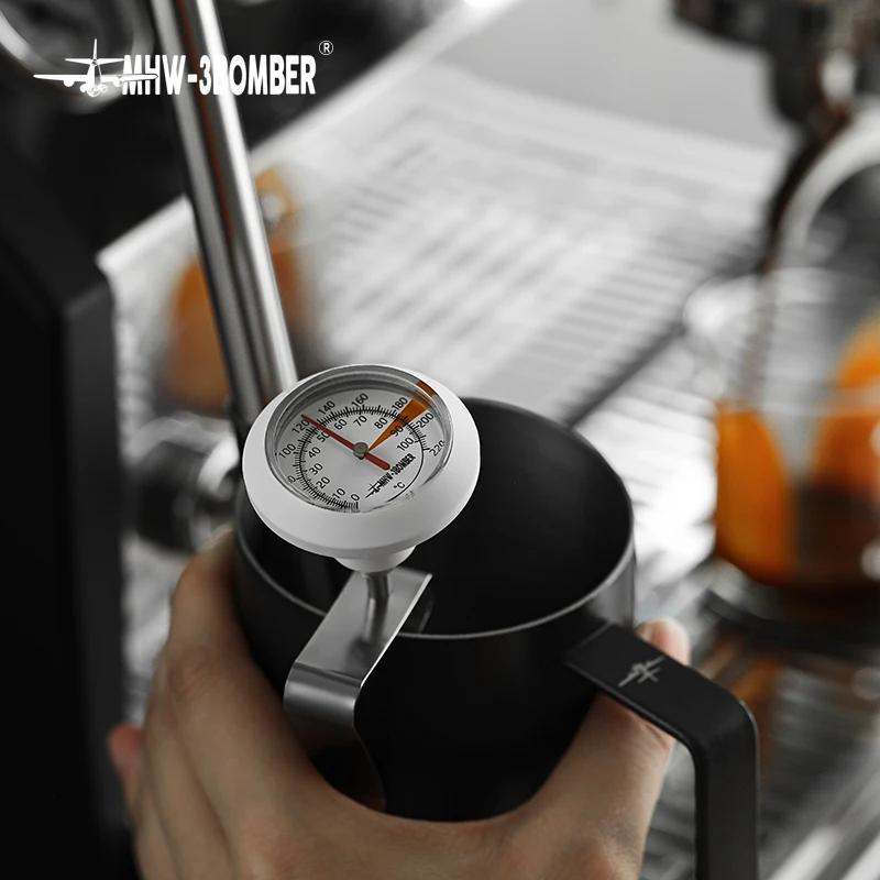 MHW-3BOMÉRO 0 à 100 ℃   Thermomètre à cadran pour cafetière, pichet à mousse de lait, café professio