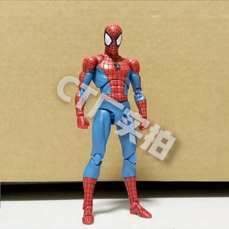 Nouveau CT jouets Spiderman Figure Mafex 185 Miles Morales 2099 Costume classique Spider-Man Figurin
