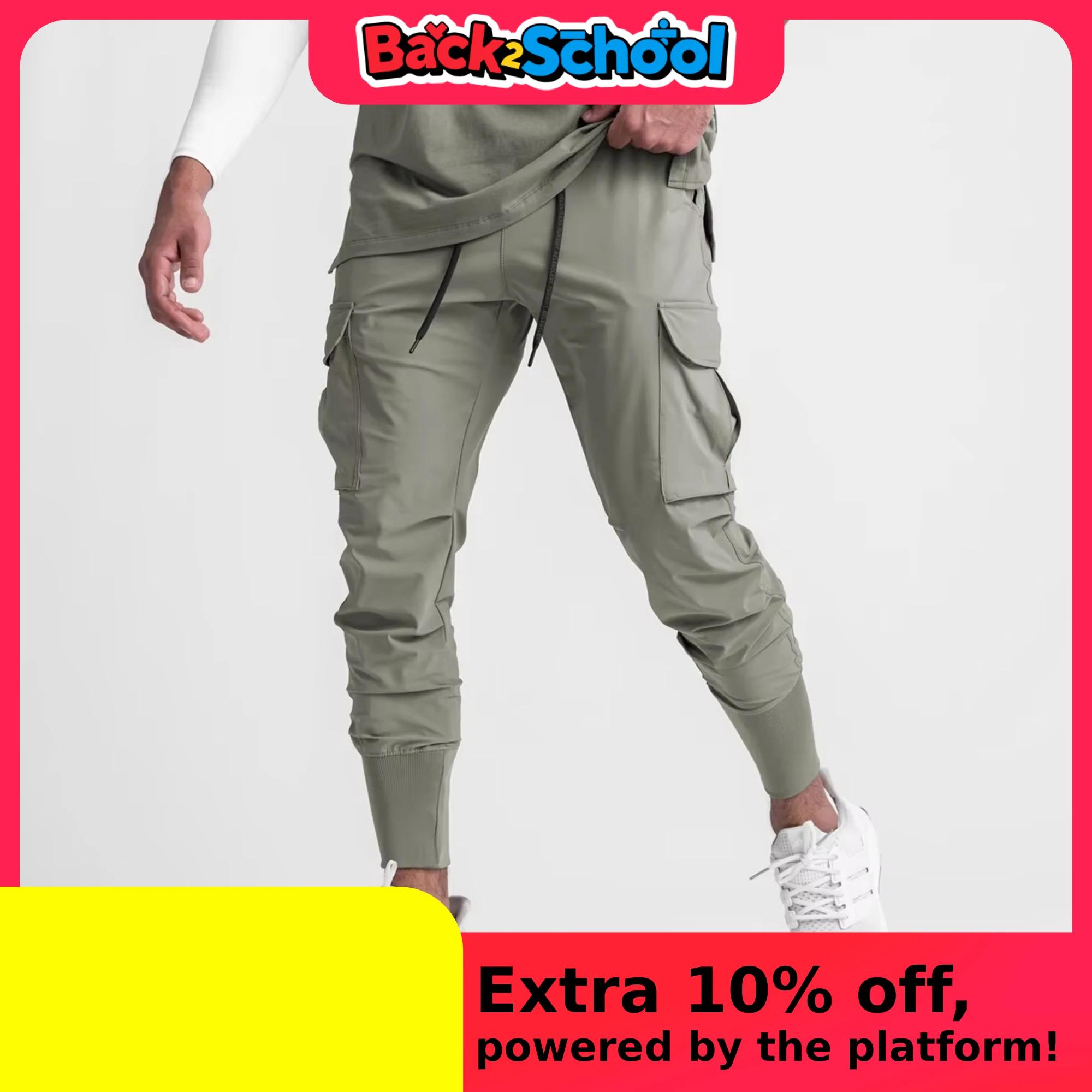 Nouveau pantalon de sport camouflage pour homme, pantalon de fitness d'été fin, ample, à séchage rap