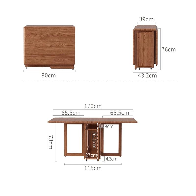 Table à manger de luxe du milieu du siècle avec chaises Tables à manger élégantes carrées Vintage ré