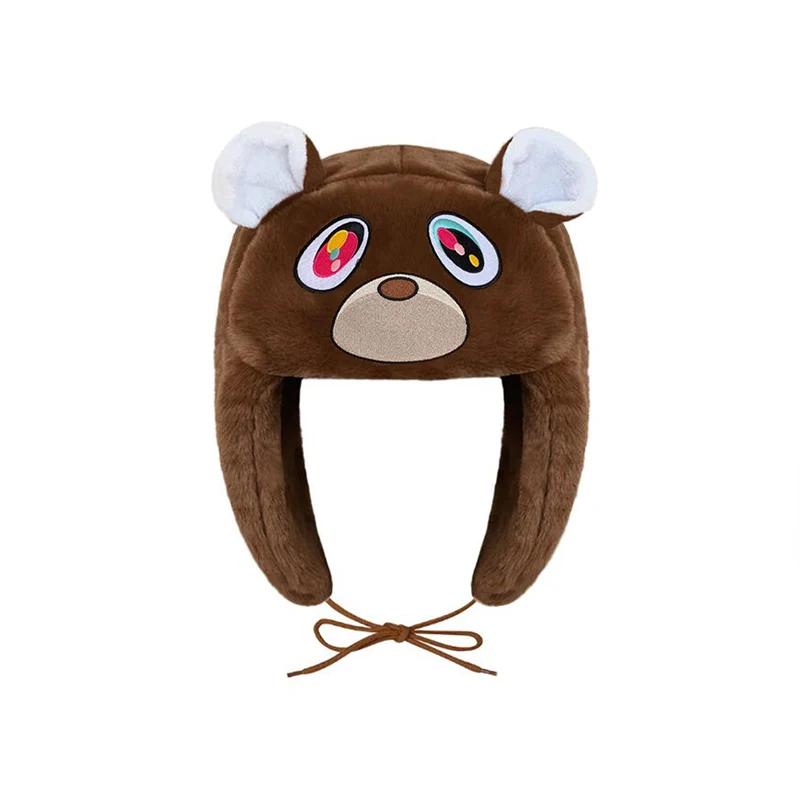 Mode automne hiver chapeau chaud ours brun offre spéciale hiver femmes casquette trappeur femme Ski 
