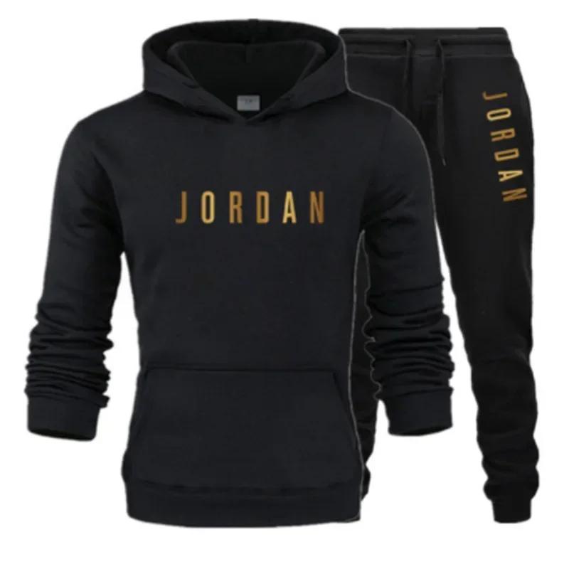 Gran oferta de primavera de la temporada, Sudadera con capucha forrada de lana, conjunto informal, s