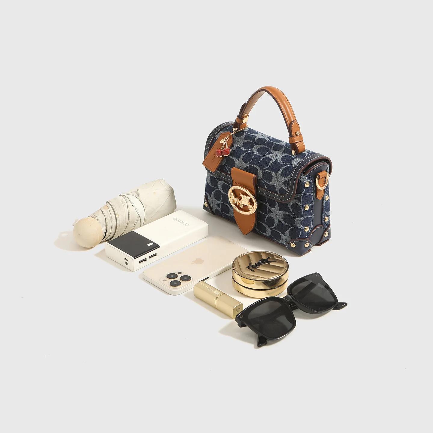 Collection de sacs à main élégants pour femmes, petit sac carré, sac à bandoulière polyvalent, sac à