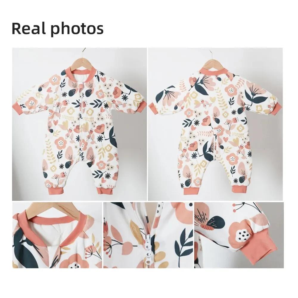 Sac de couchage bébé fille hiver avec pieds - Chaud et confortable pour les nuits 1-4 ans