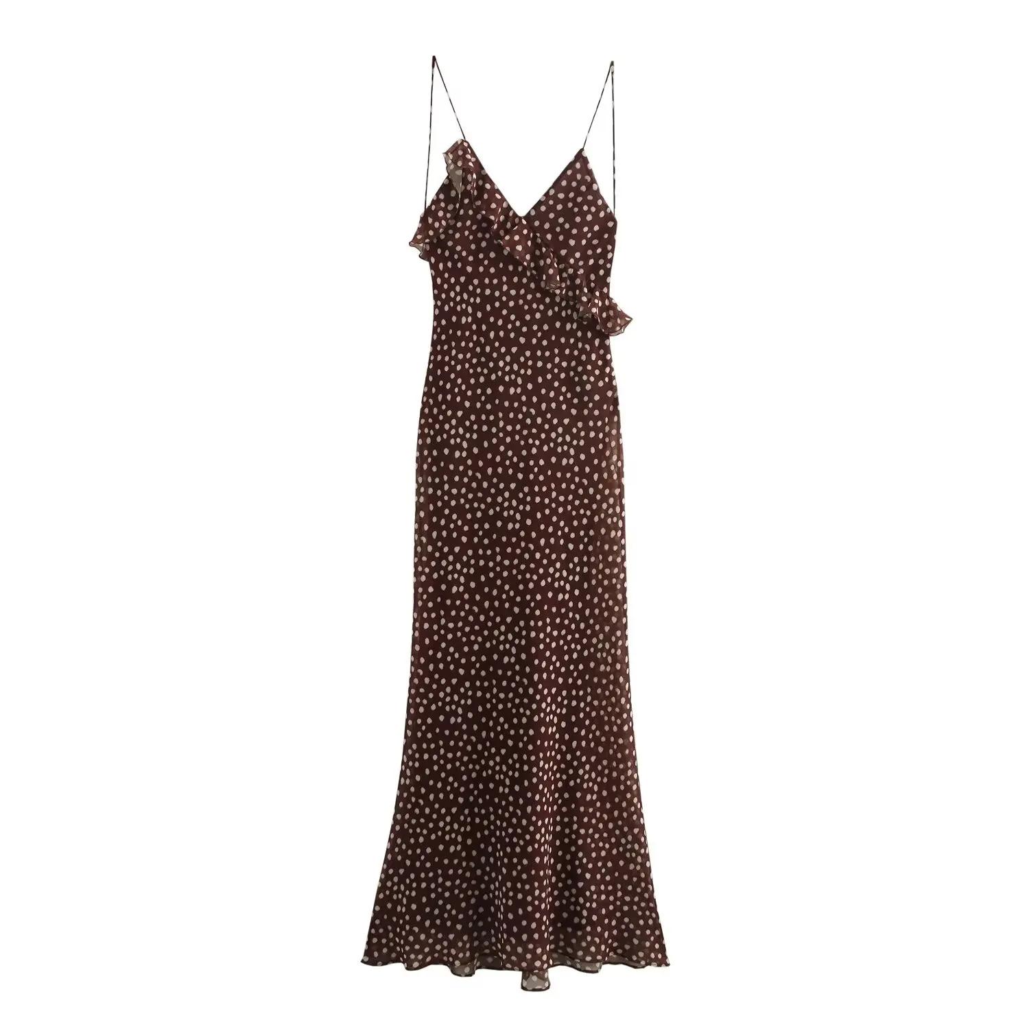 Robe à bretelles sans manches pour femmes, vêtements de Style européen et américain, à la mode, Simp