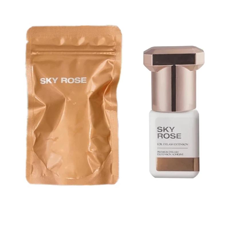 Colle Rose ciel originale coréenne, 10 bouteilles, fournitures d'extension de cils, 5ml, outils de m