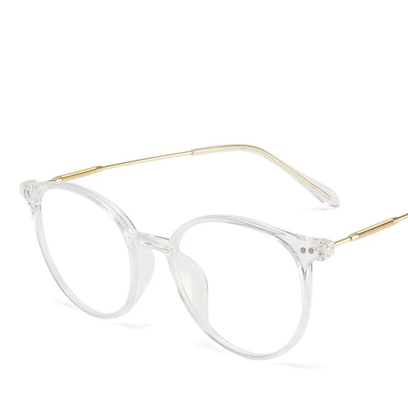 Hommes Et Femmes Ronde Anti Bleu Lunettes Ordinateur Cadre Optique Lentilles Nouvelle Arrivée 2023
