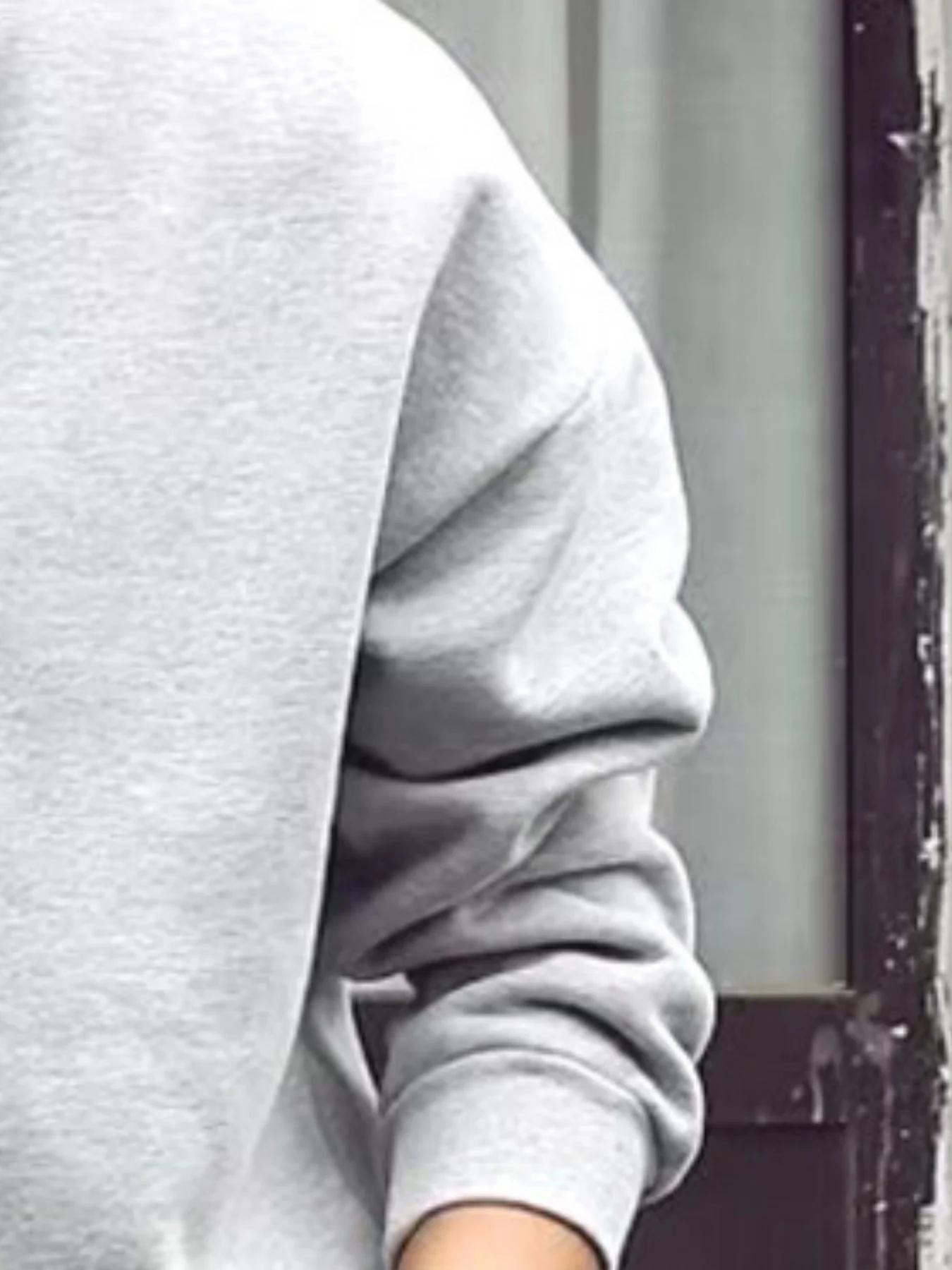 Sweat-shirt à col Henley uni pour homme, pull décontracté à manches longues avec boutons pour homme,