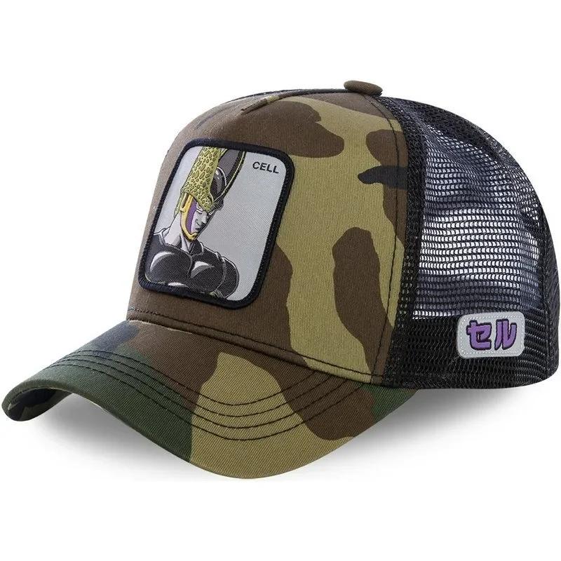 Dragon Ball Buu Goku casquette été voyage casquette à visière hommes broderie Hip-Hop casquette Styl