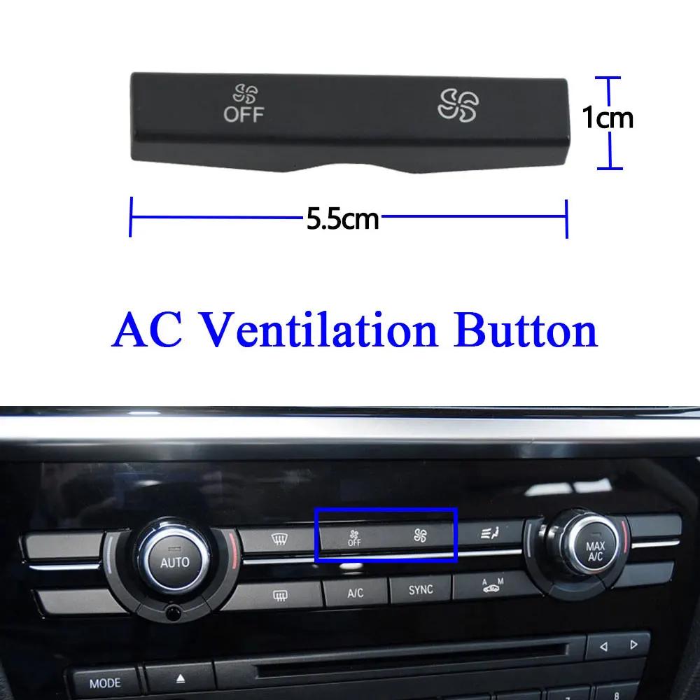 Boutons de contrôle du Volume de l'air conditionné, pour tableau de bord de voiture, pour BMW X3 X4 