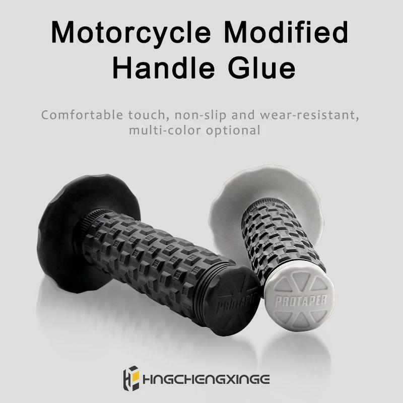 Poignée de moto poignées de vélo de saleté 7/8 "poignée de vélo en caoutchouc poignée guidon Mx orei