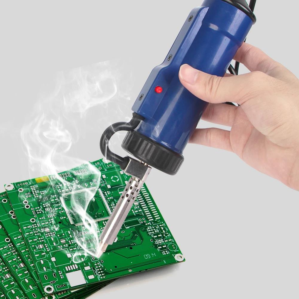 Ventouse en étain sous vide avec 3 buses d'aspiration, prise ue/US, pompe de retrait de soudure, sou