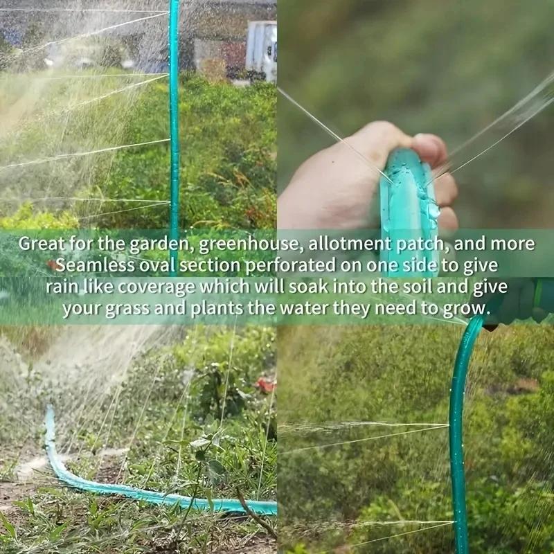1 ensemble, arroseurs et tuyau de trempage, tuyau de jardin pour trempage au sol, tuyau d'égouttemen