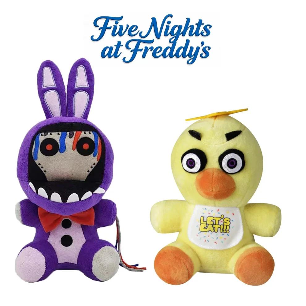 Spot cinq nuit à Freddy Fnaf mignon jouets en peluche jeu poupée Bonnie ours Foxy dessin animé poupé
