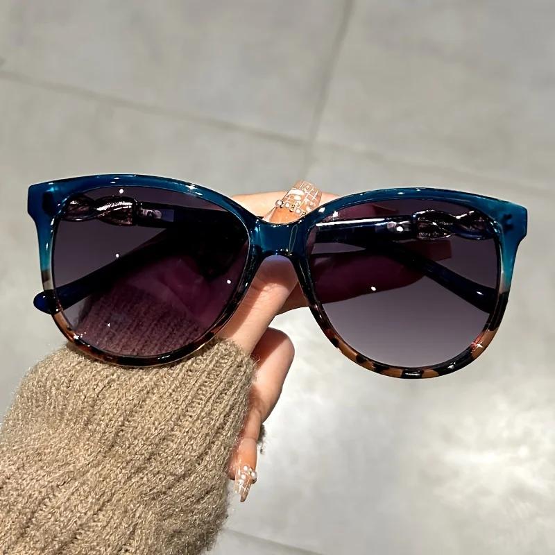 Lunettes de soleil œil de chat pour femmes, lunettes de soleil papillon rétro, lunettes d'alpinisme 