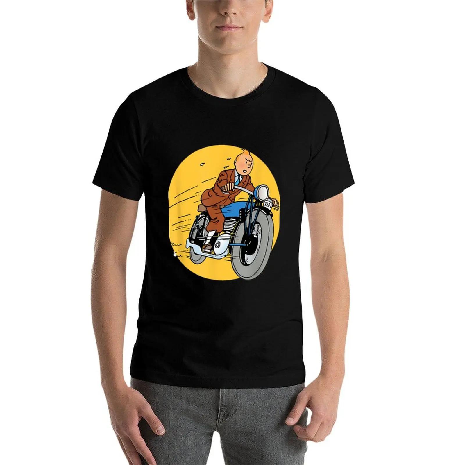 T-shirt 18/Adventure pour hommes, design personnalisé, chemise anime vintage, pack